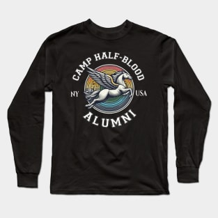 camp half blood - percy jackson - colored Long Sleeve T-Shirt